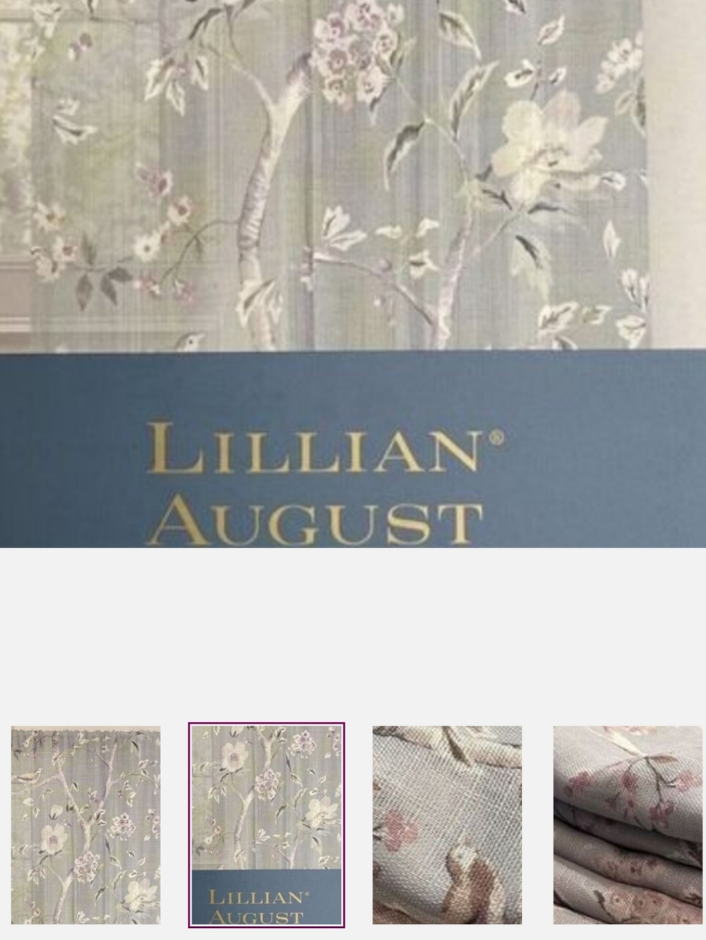 (6) Lillian August 96" X 38" Panels